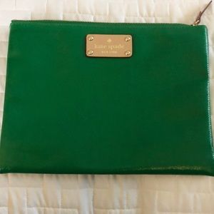 Kate spade zip clutch/pouch